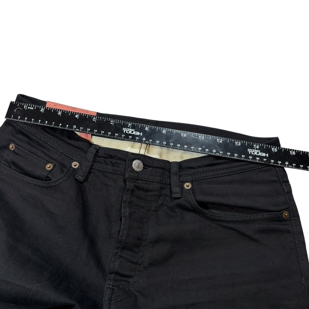 Acne Studios Jeans Men‎ Tagged 31x34 Black River Stay Slim Tapered Stretch - Picture 8 of 11